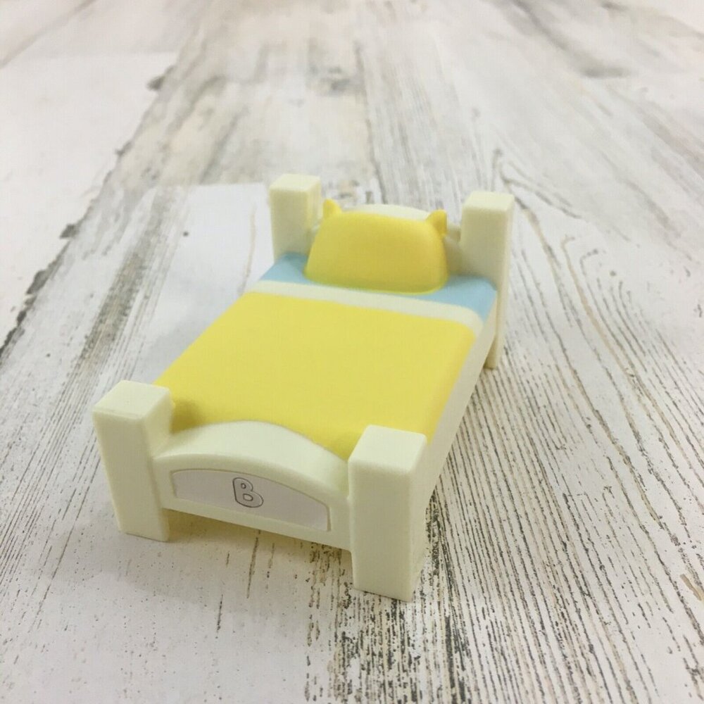 Bluey Yellow Bed Dollhouse Family Home Playset House Replacement Celebration